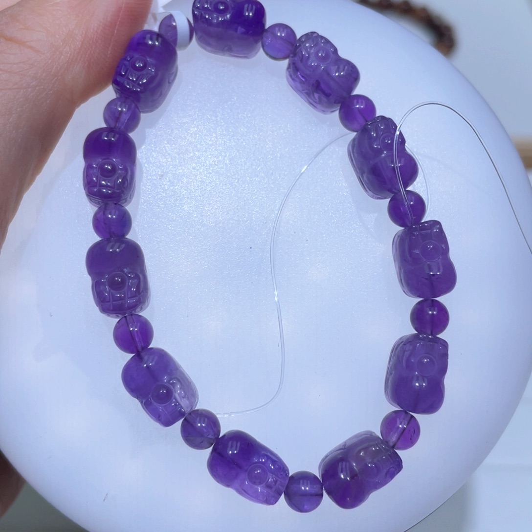 水晶手链未镶嵌手串