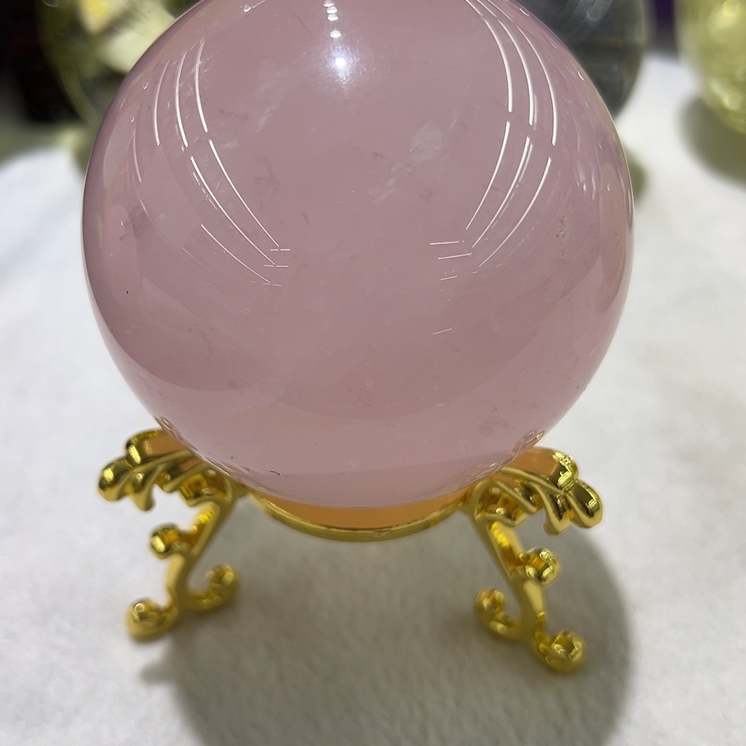 水晶水晶球摆件未镶嵌