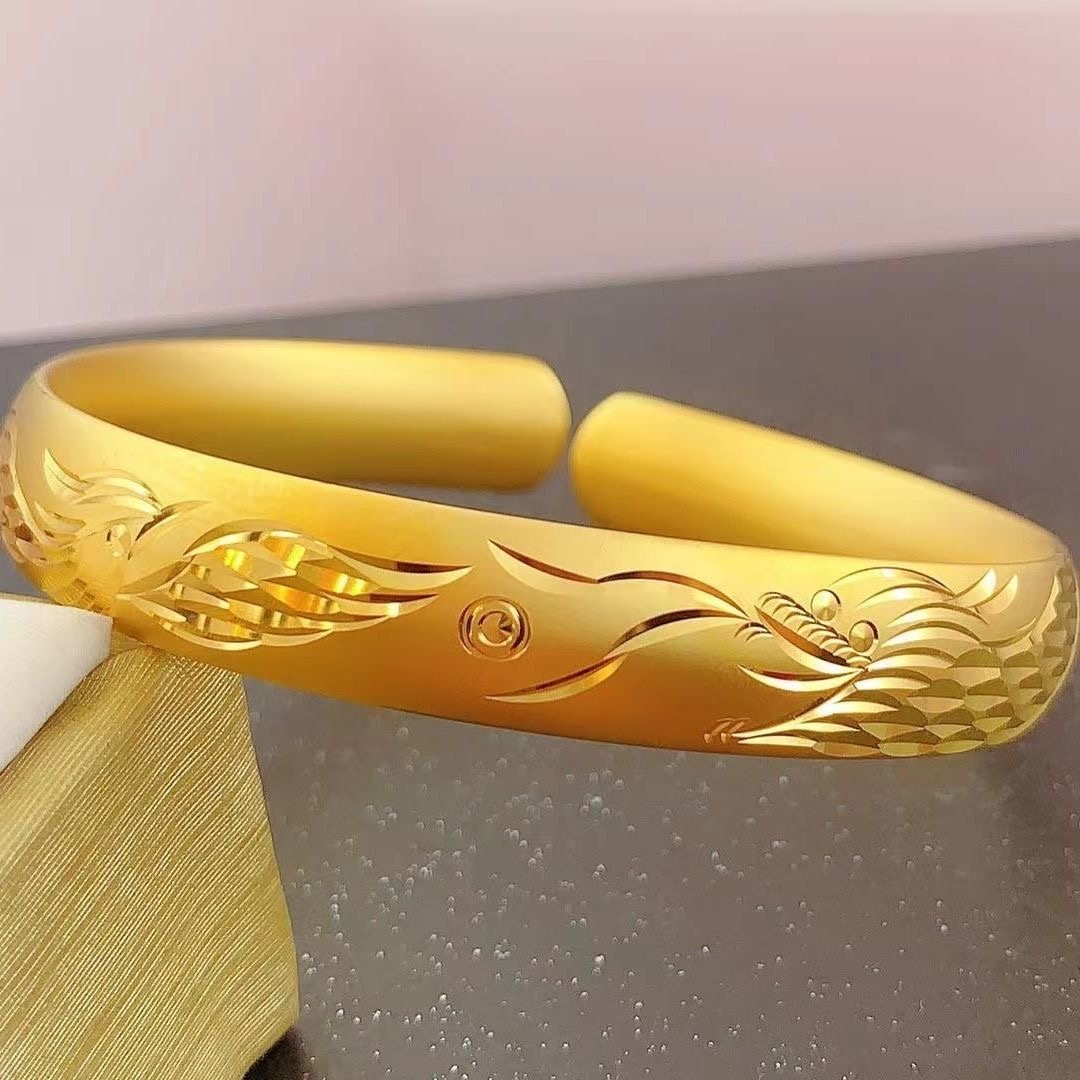 合金手镯 新款高端时尚龙凤手镯