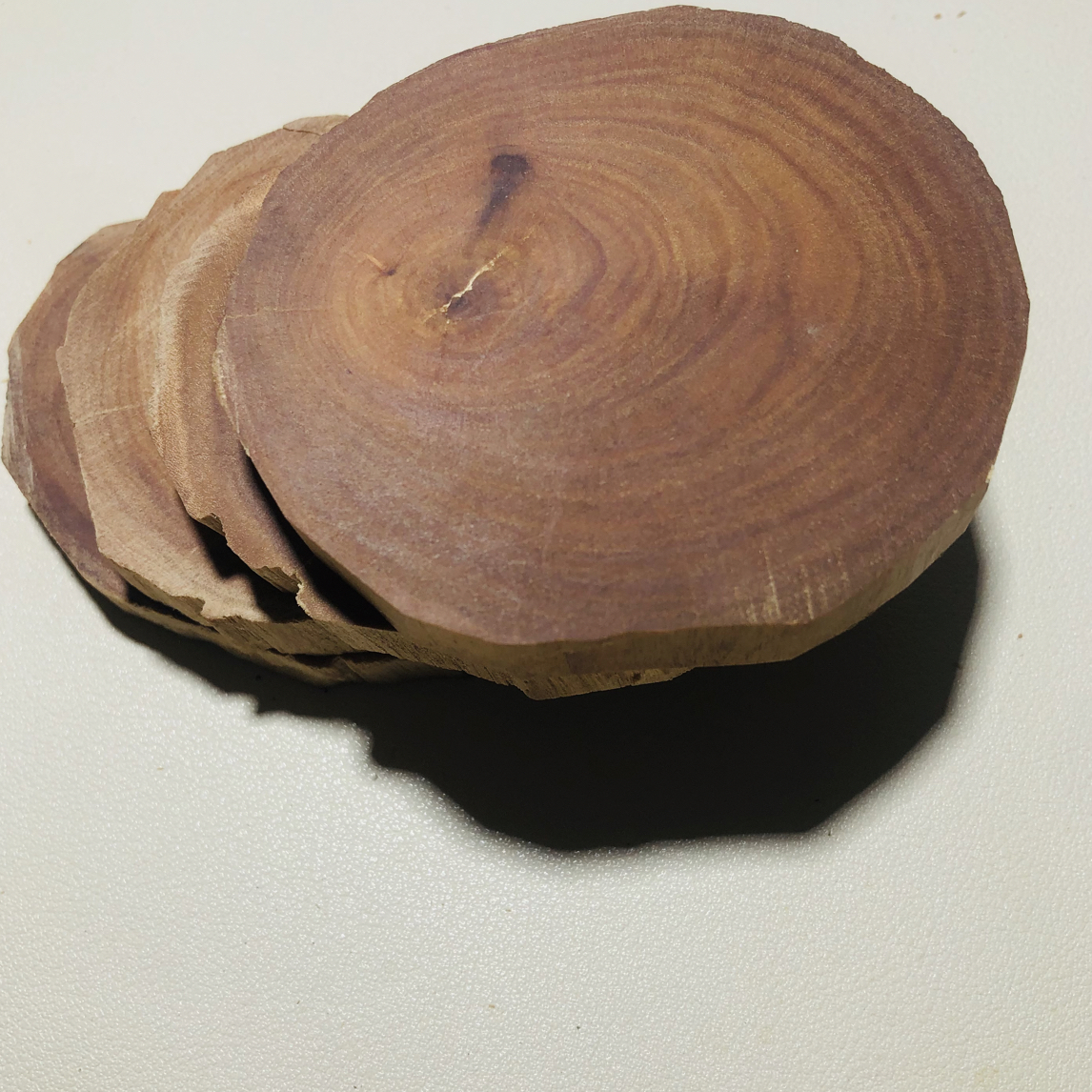 老山檀香原材切片约40-50g奶香