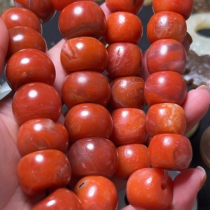 用***6南红玛瑙合金手链