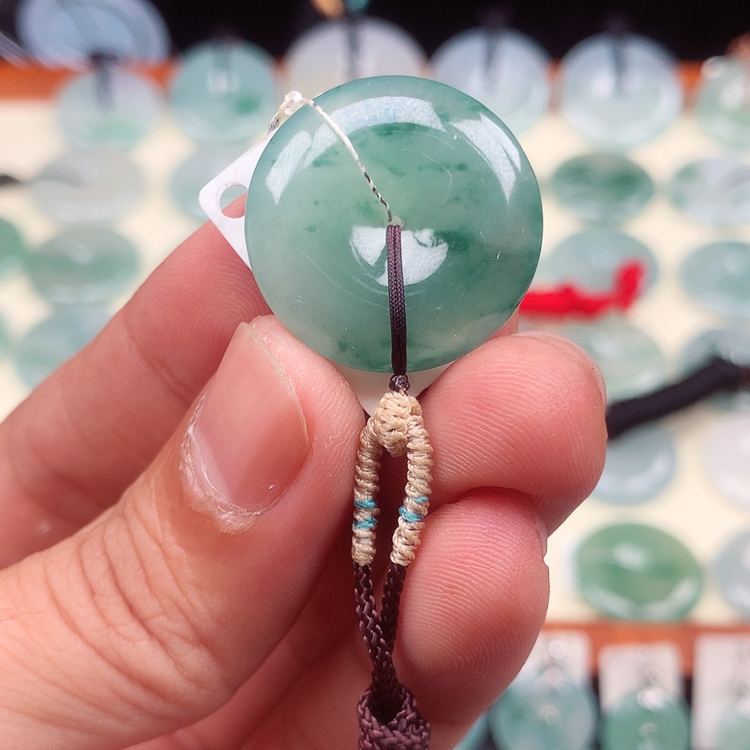 翡翠未镶嵌颈饰C****]24.6-5.9mm