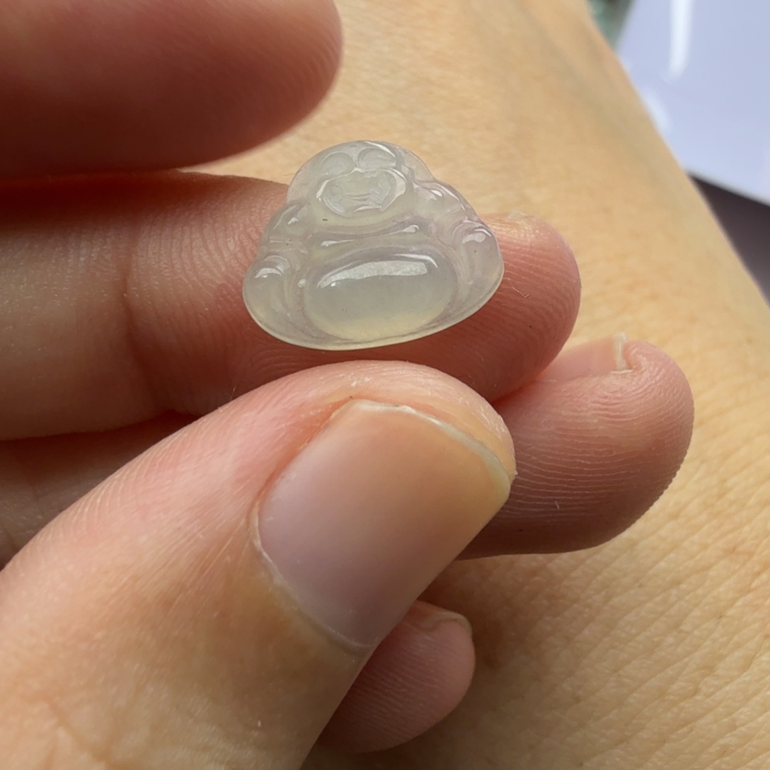 翡翠未镶嵌颈饰28打孔