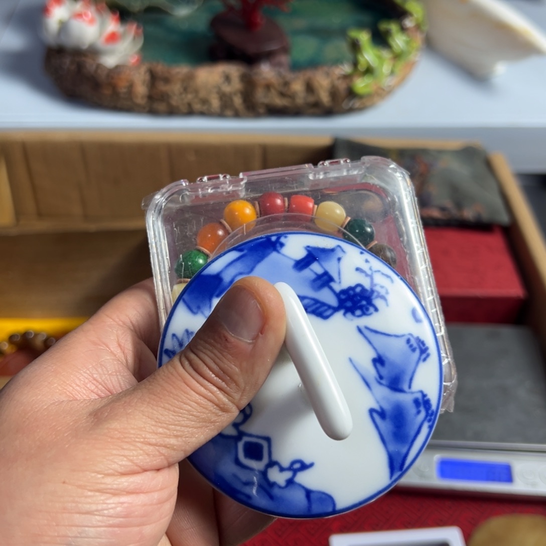 紫砂茶叶盒我家粉皮真好看啊