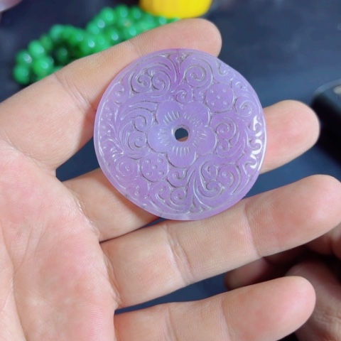 吊坠紫金钵盂菩提