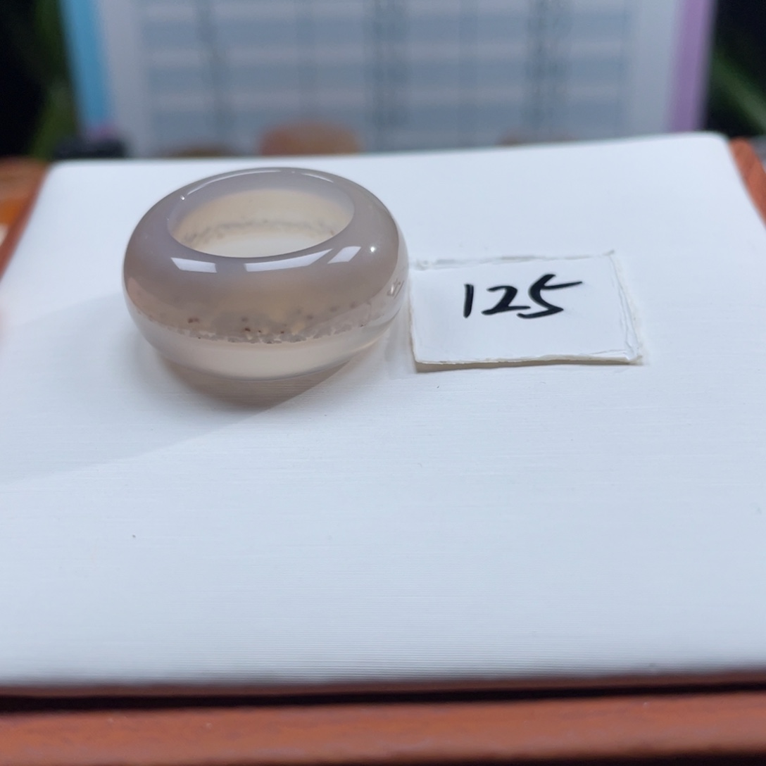 玛瑙/玉髓未镶嵌戒指Z17港14