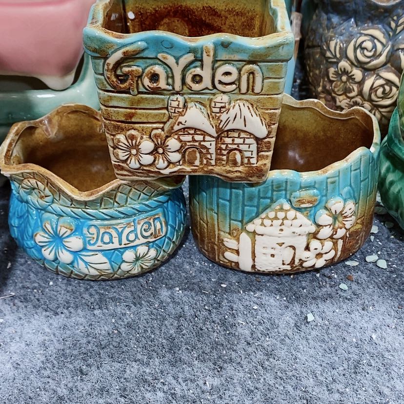 【闪购商品】红陶陶瓷多肉花盆