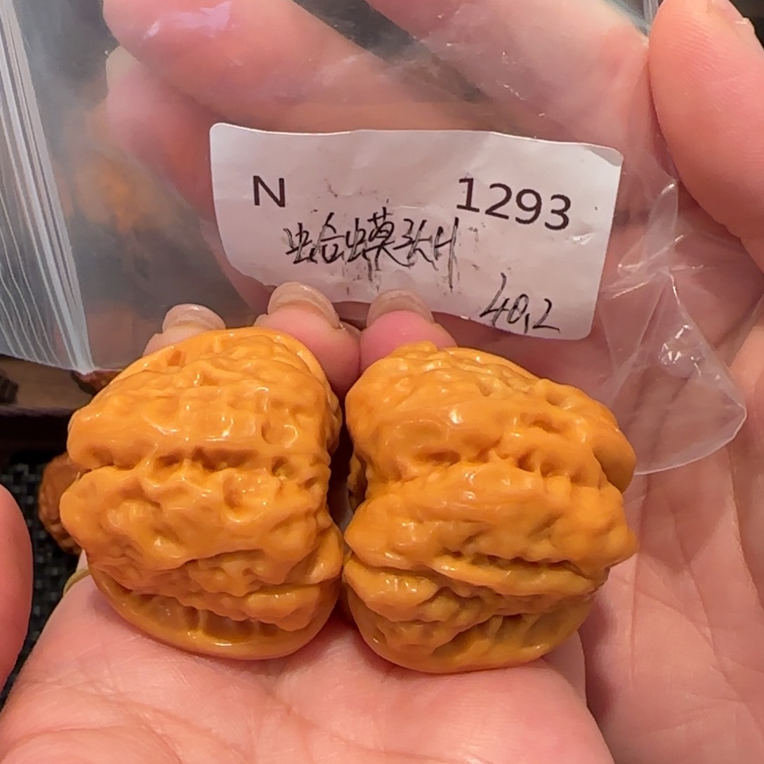 桃核吊坠阿*?蛤蟆头40精品