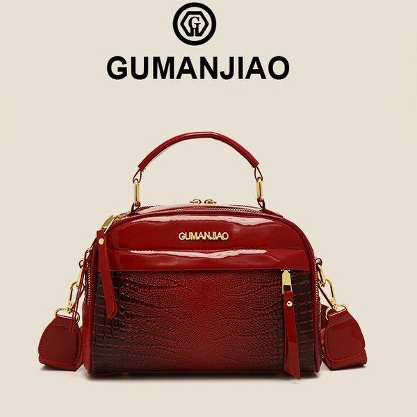 【长24高16宽11】新款高级感时尚百搭手提单肩斜挎女包红色3024