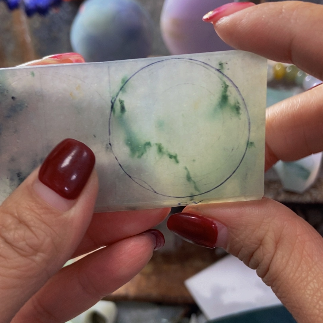 定制翡翠未镶嵌平**乐定制