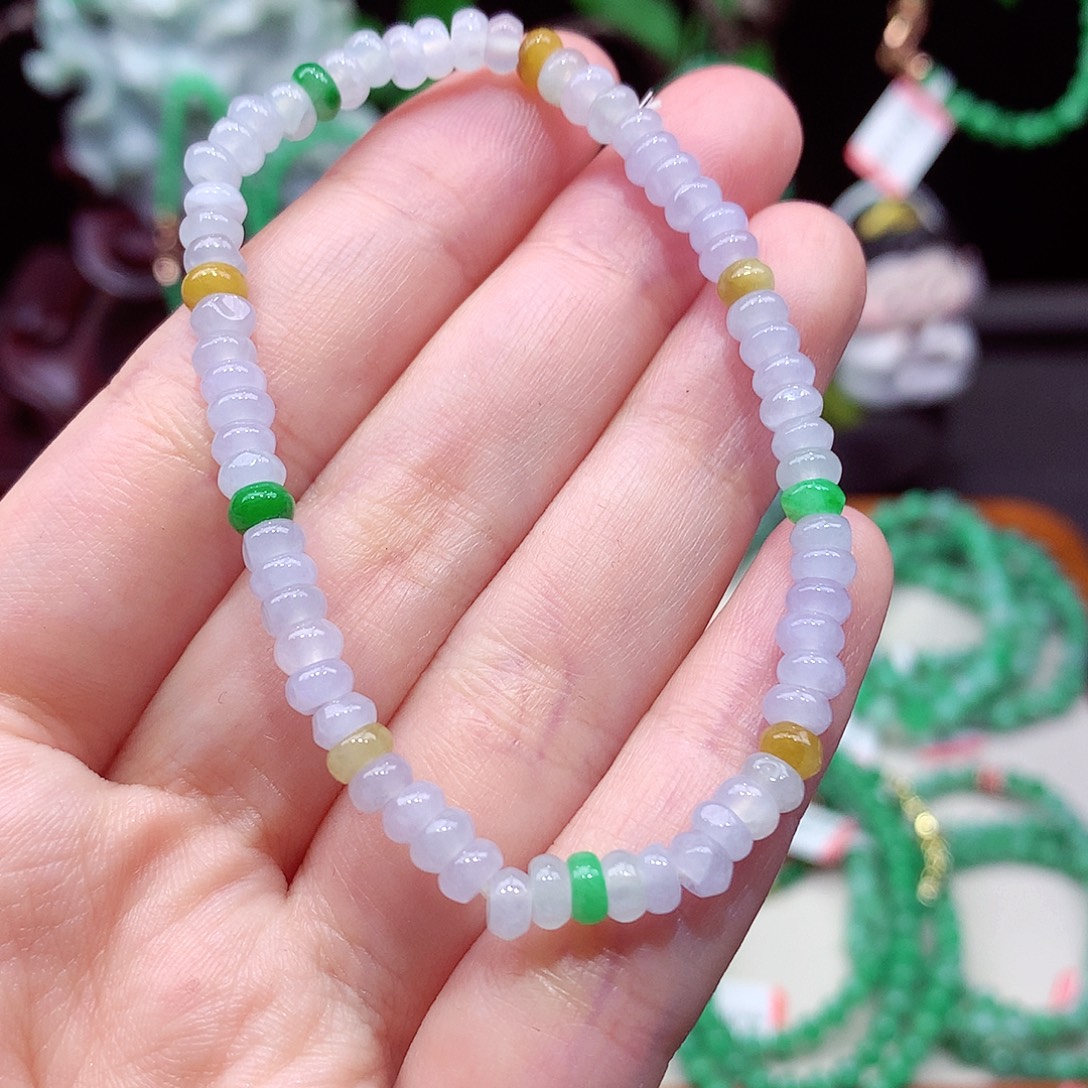 翡翠未镶嵌手链翡翠