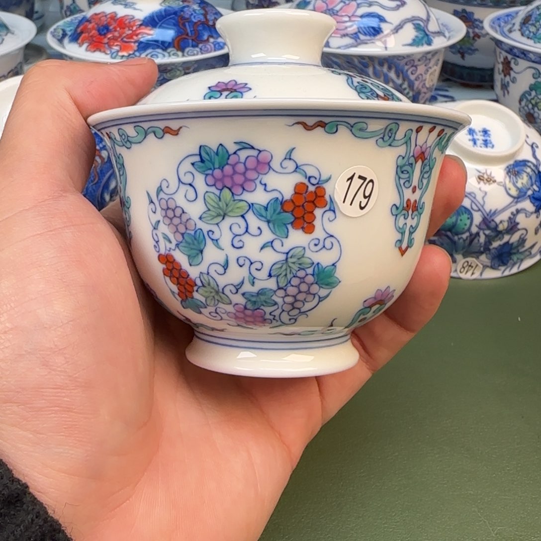 彦祖纯手工手绘茶具179