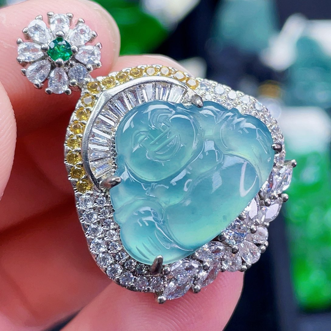 翡翠未镶嵌吊坠(不含链)186