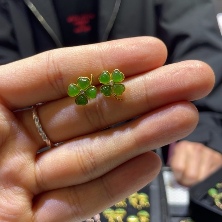 和田玉银S925镶嵌手串