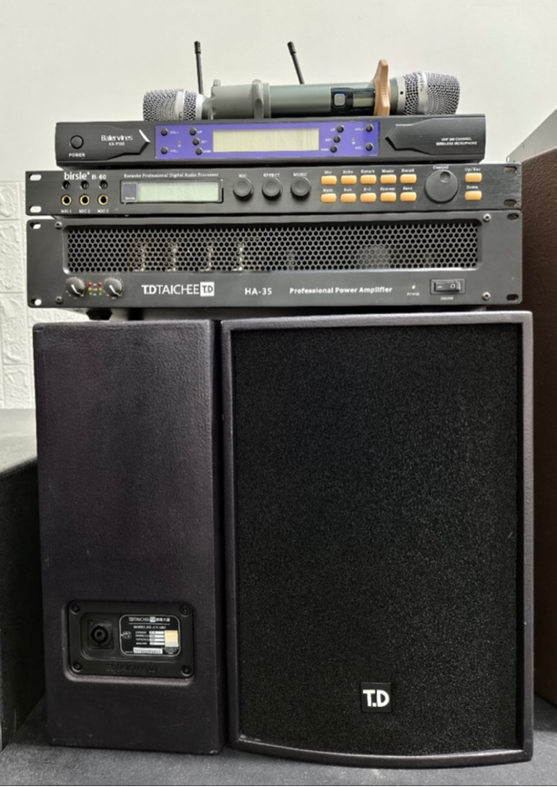 不包邮 唐龙太极10寸音响4件套