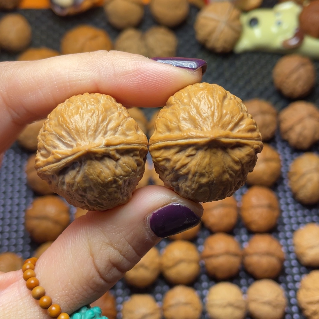 文玩核桃吊坠30尺全品木鱼元宝0006