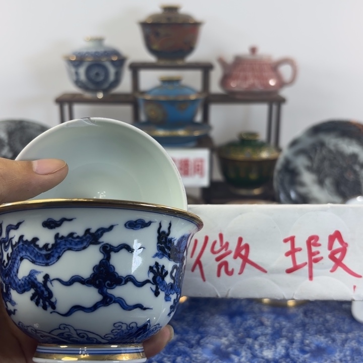 大***途景德镇手工手绘陶瓷