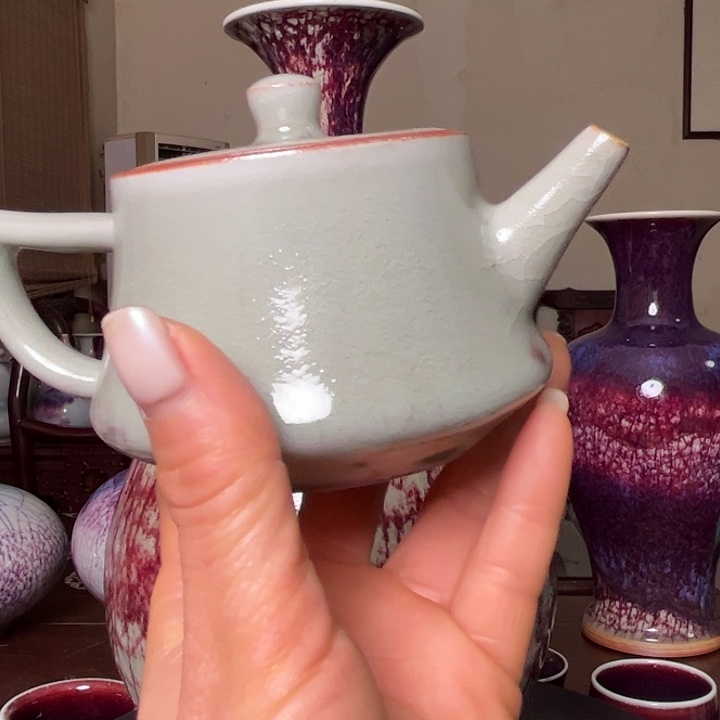 牛家钧窑牛自恒老师钧瓷