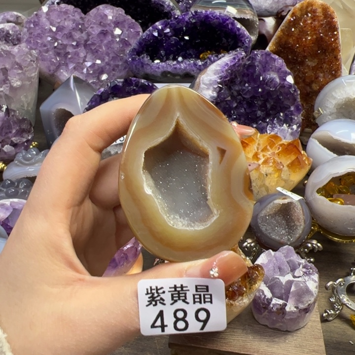 未镶嵌大型摆件（非配饰）紫晶489