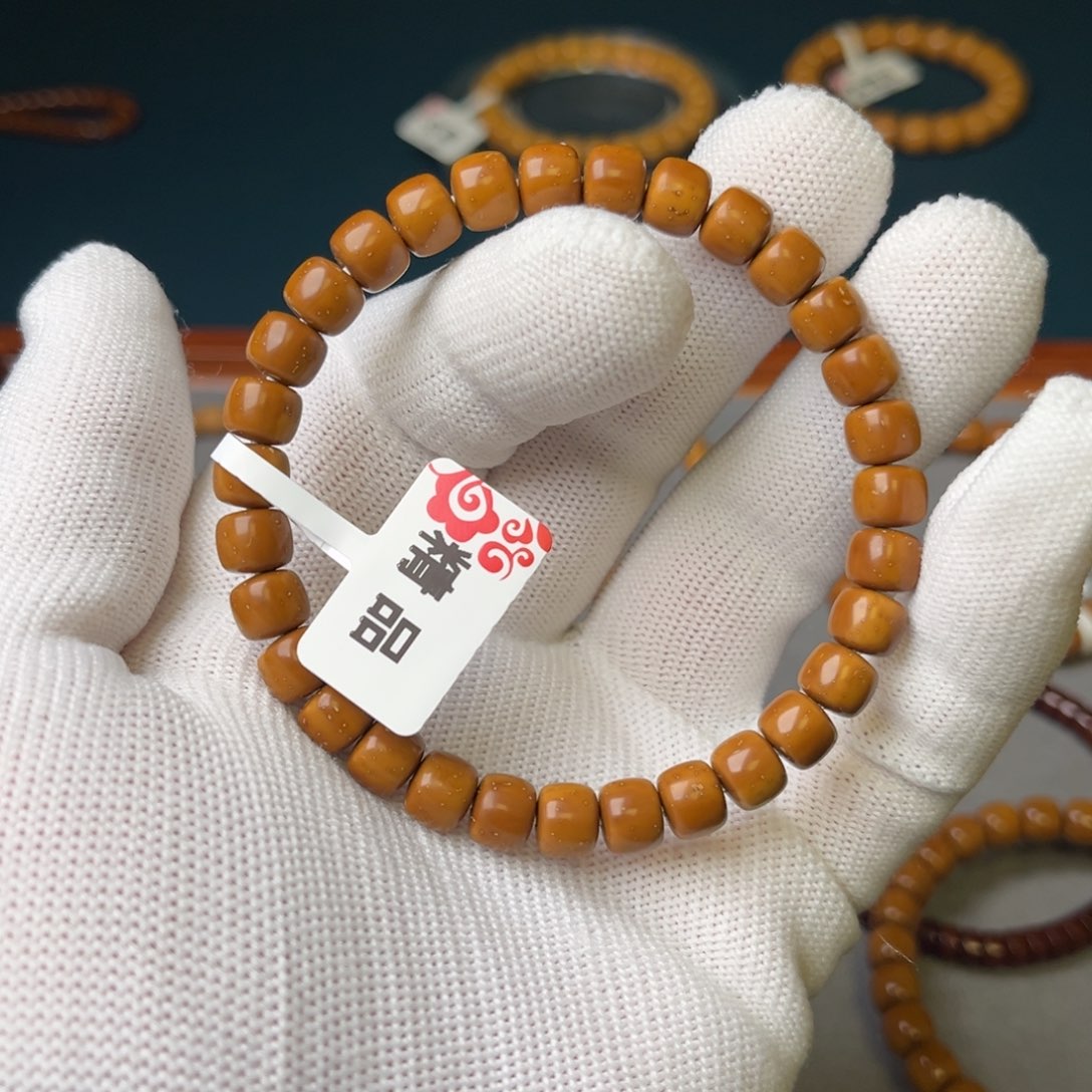 紫金鼠手串7.66尺实心鼠精品