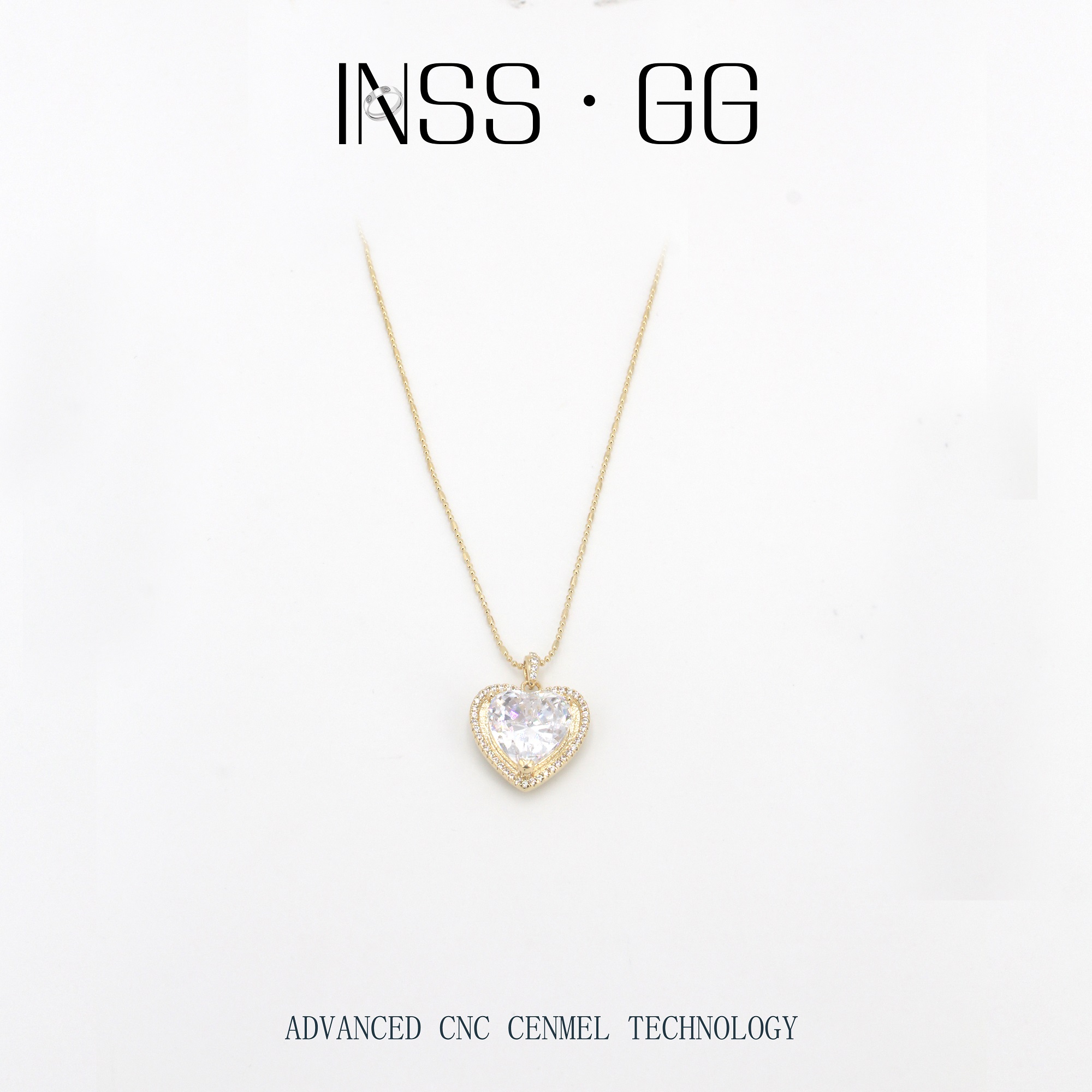 钛钢项链 【INSS · GG】气质百搭个性小众时尚款项链A0006