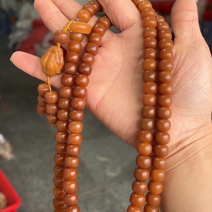 吊坠白玉菩提8×10风化