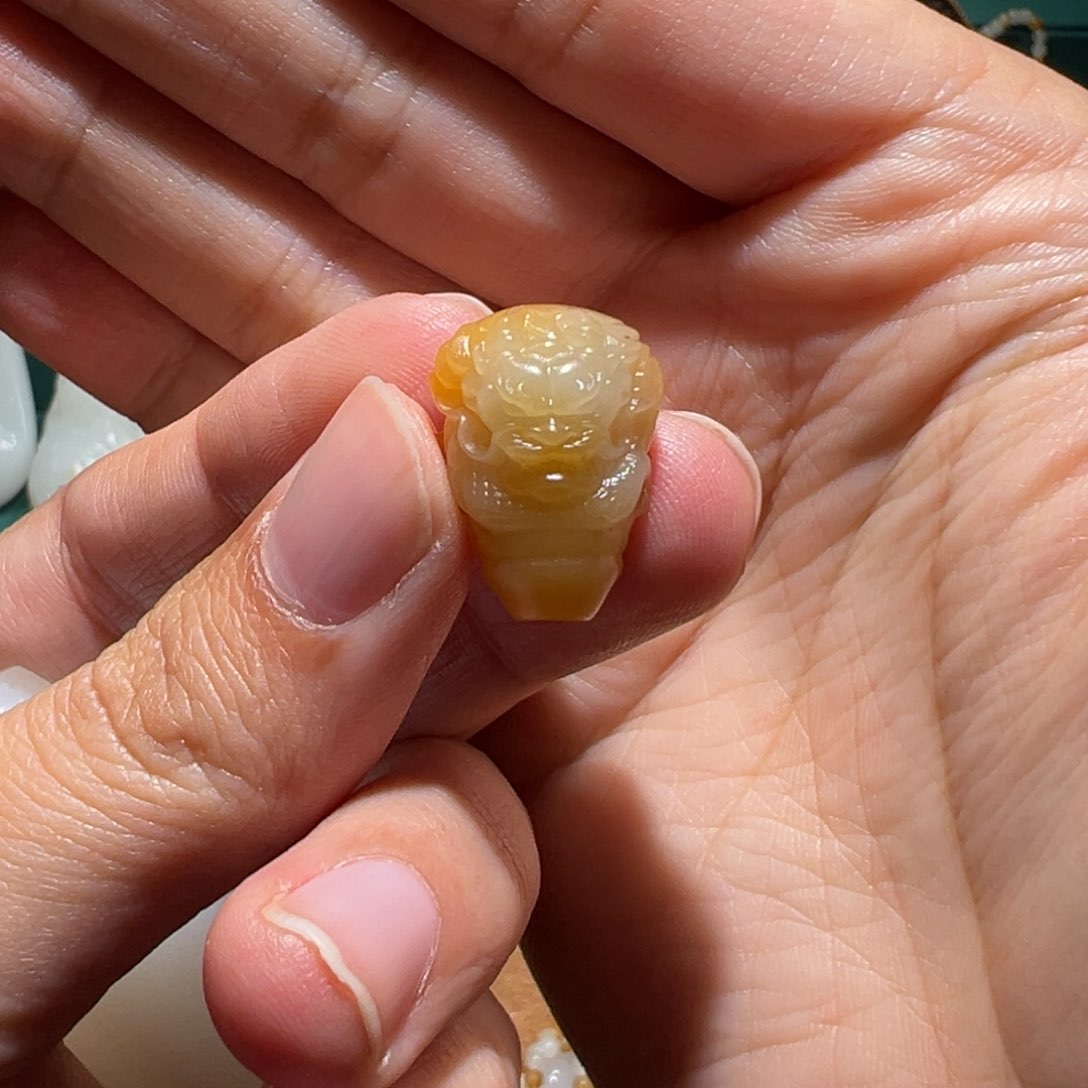 和田玉玉牌未镶嵌江*