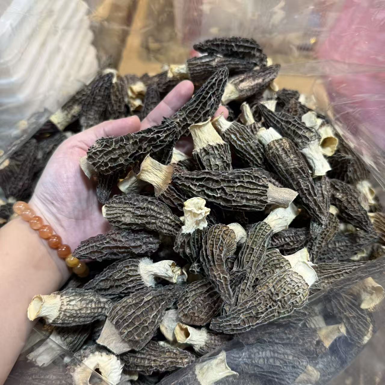 六妹头茬羊肚菌 珠海发货 煲汤蒸蛋蒸鸡酿肉酿虾滑营养丰富