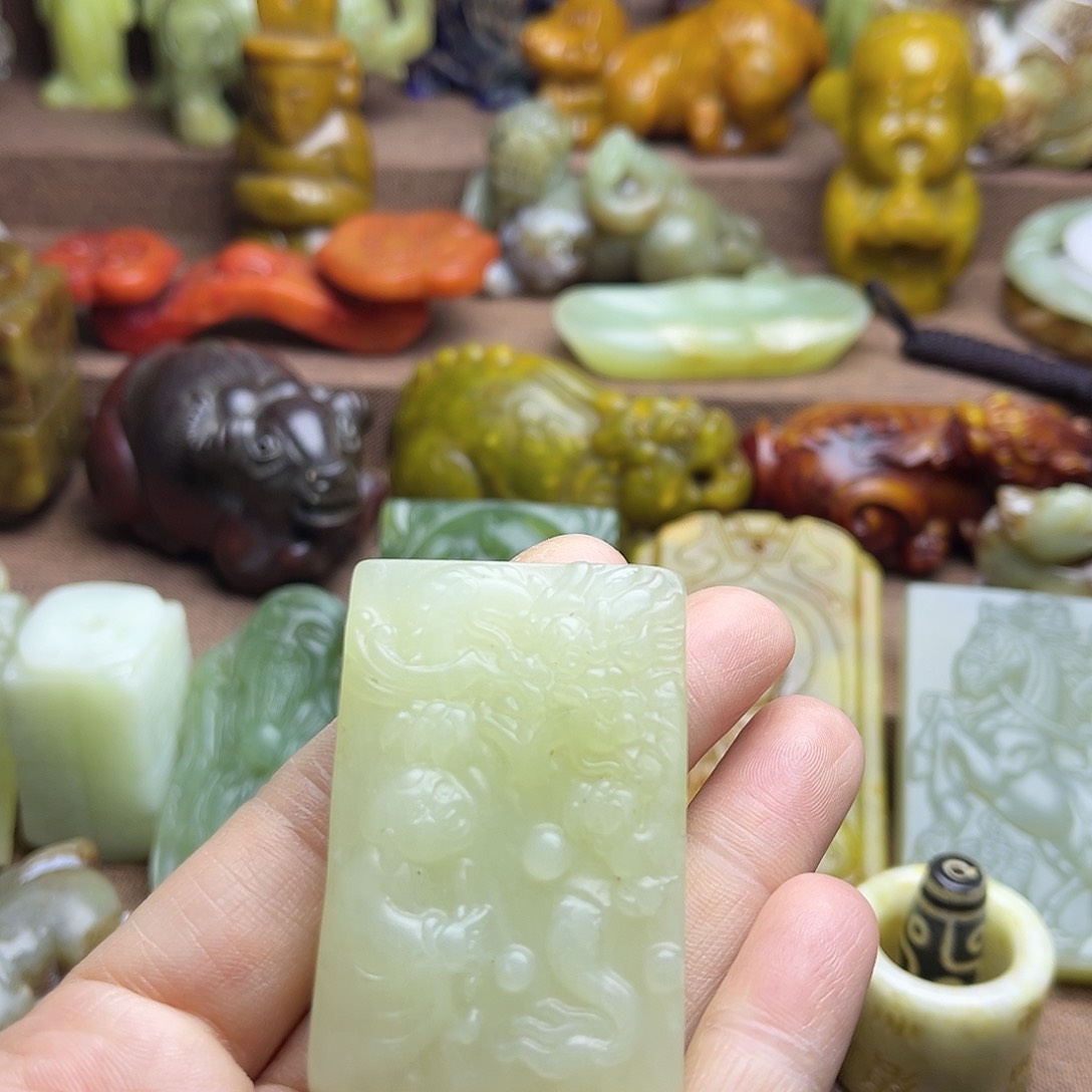 白玉菩提吊坠23。。