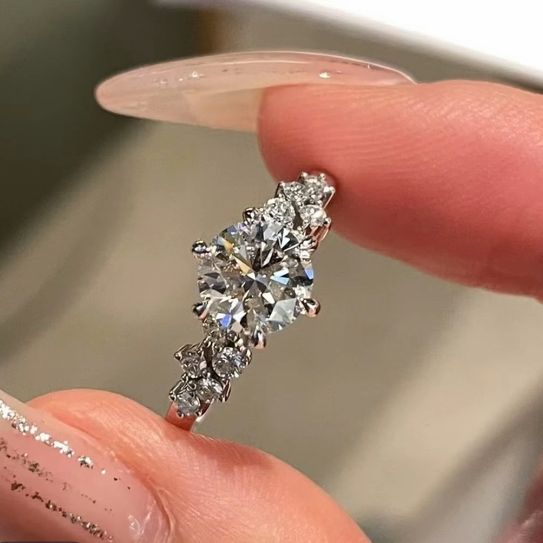 0.5CT 柏林情书女戒