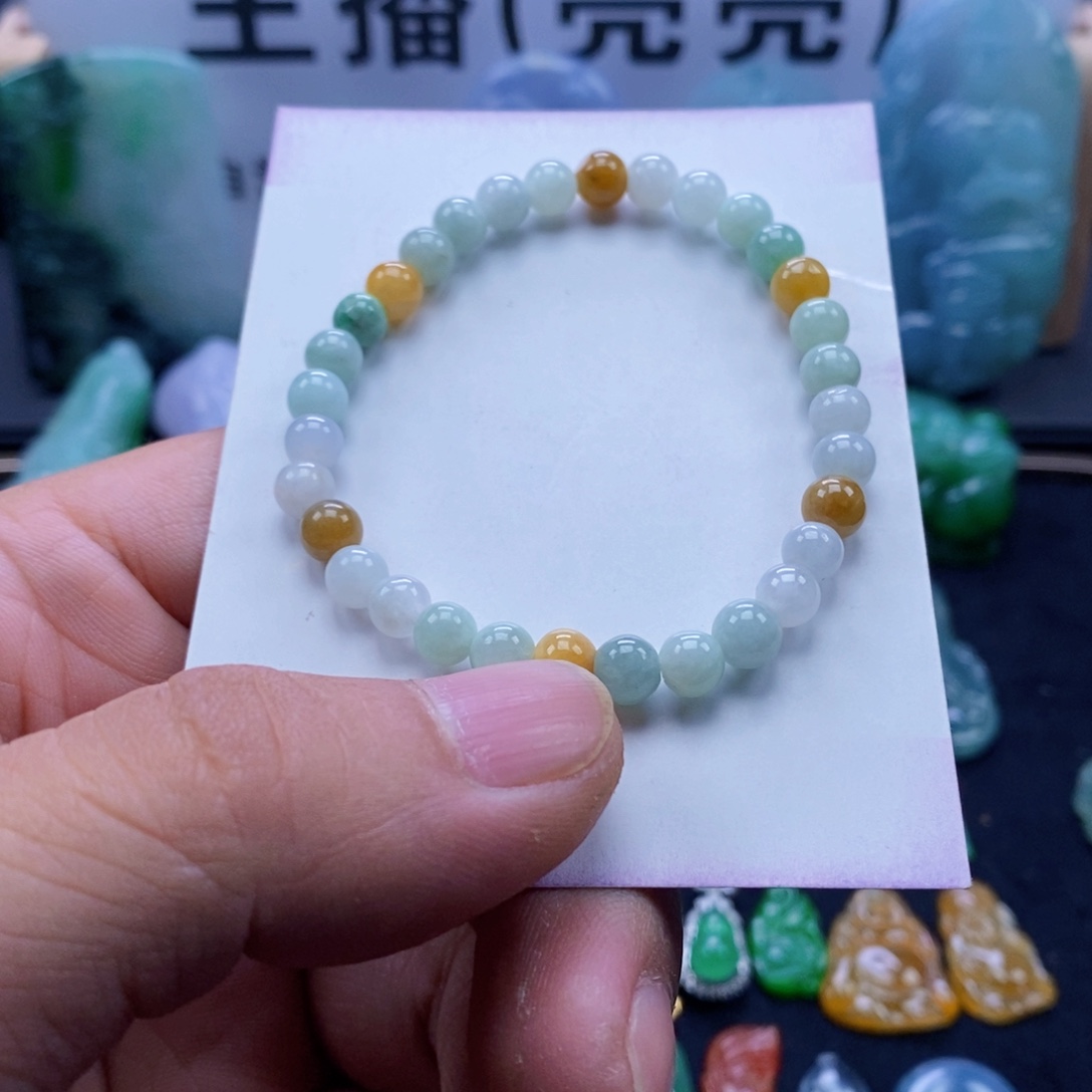 翡翠未镶嵌手串翡翠手串