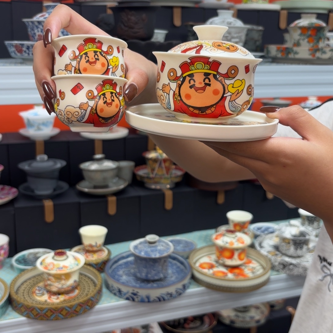 茶具也不用多盖碗