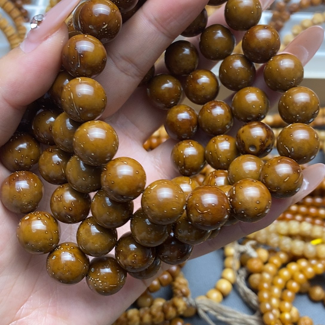 龙眼菩提吊坠紫金鼠半实心单圈13