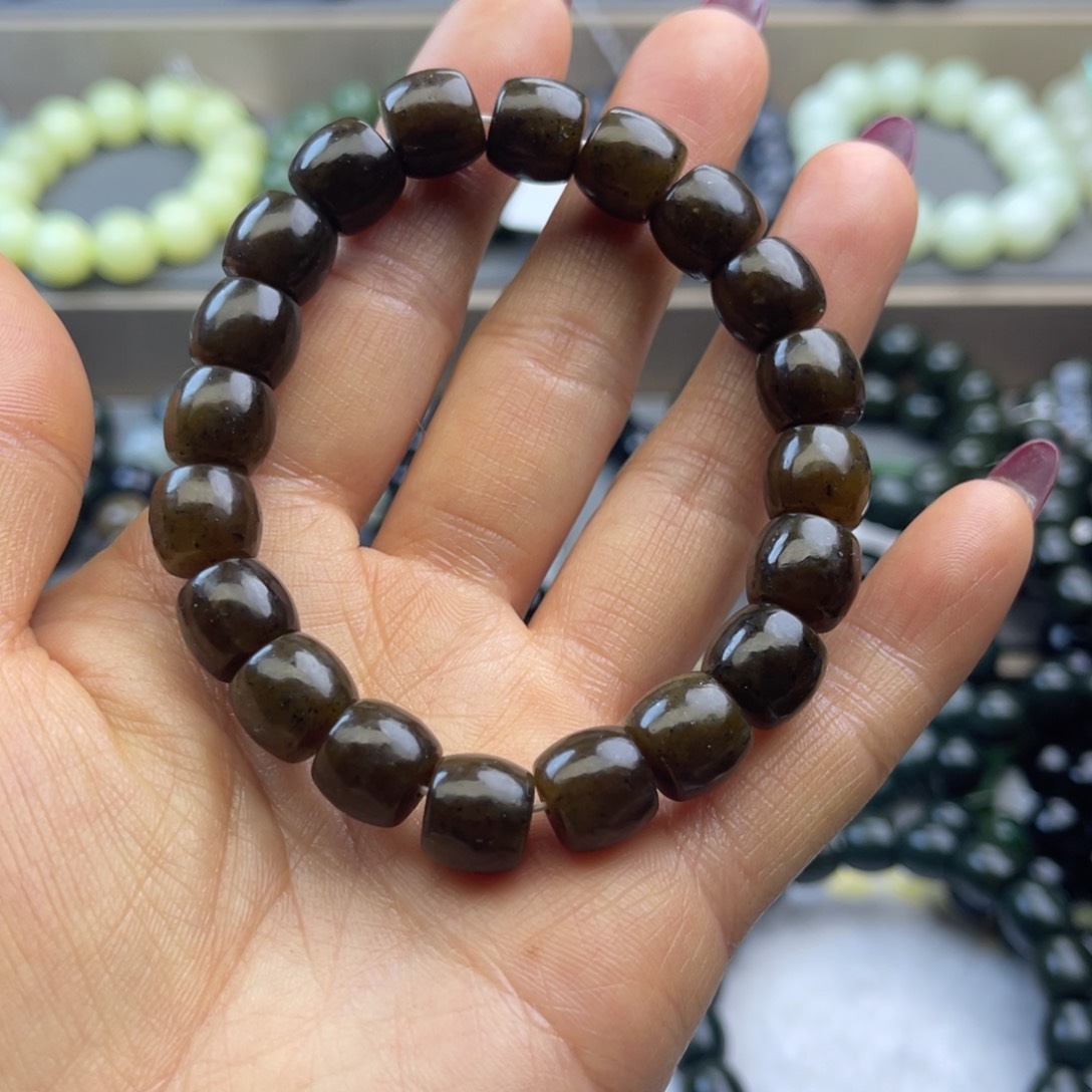 和田玉手链未镶嵌