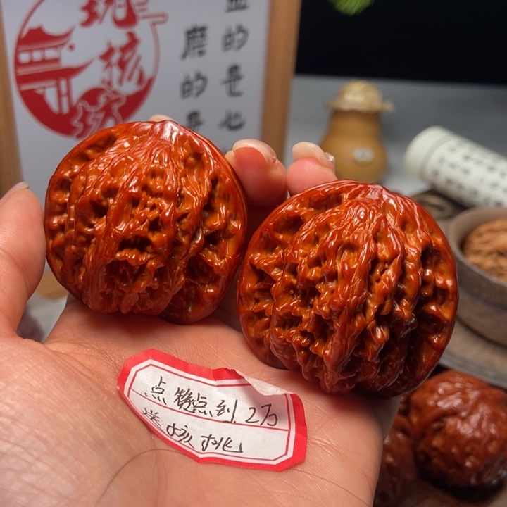 P***✐吊坠文玩核桃虎头虎头虎头虎头