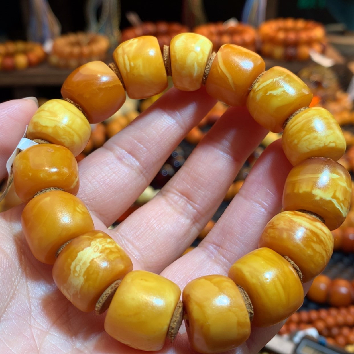 【闪购商品】手串蜜蜡未镶嵌蜜蜡手串