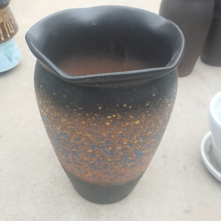 红陶口20高31一个盆