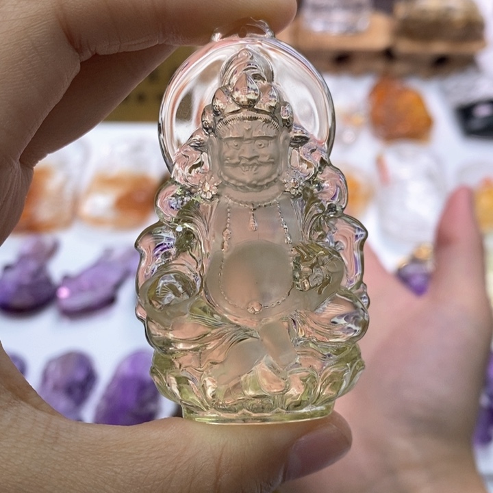 水晶颈饰未镶嵌定制