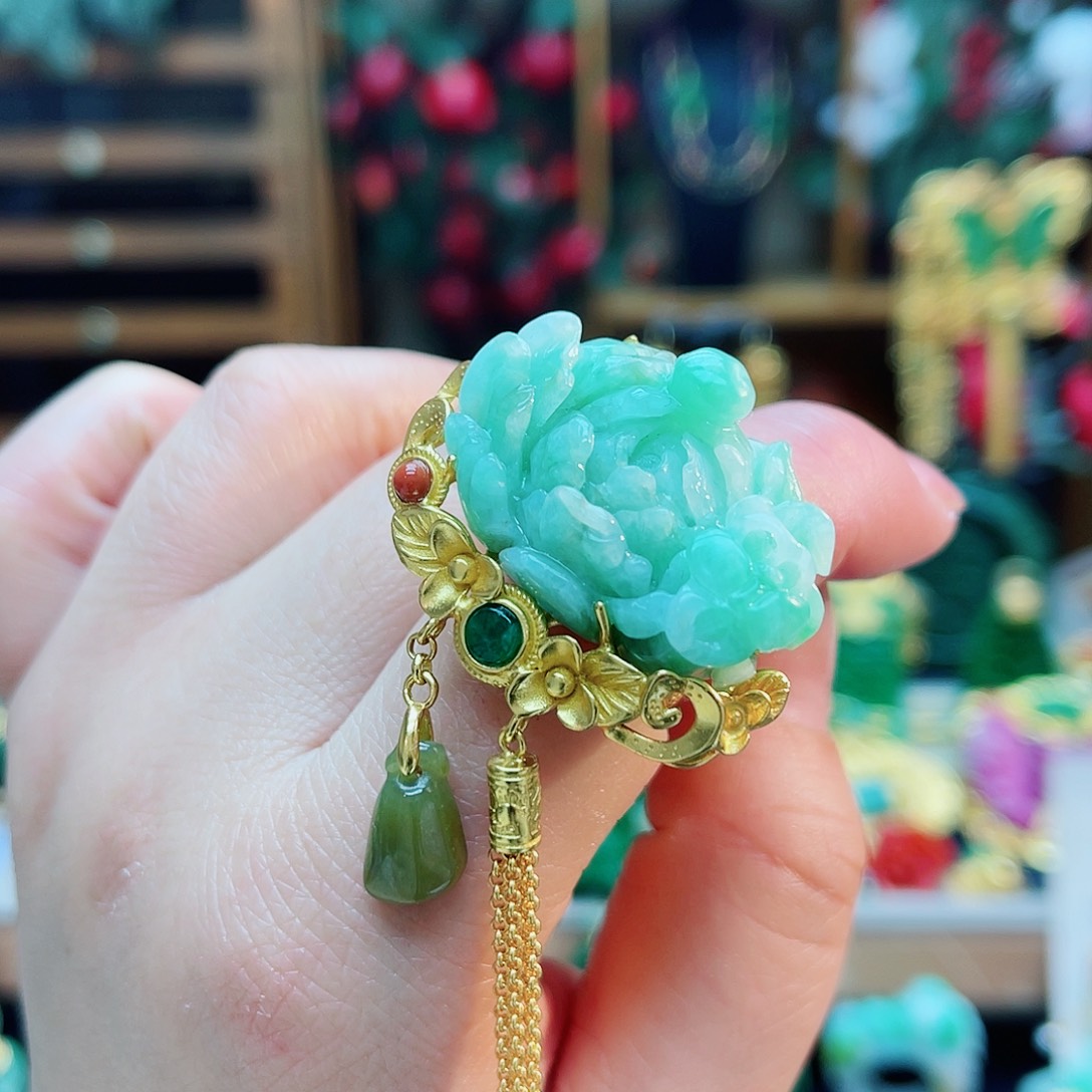 银S925镶嵌戒指翡翠48小时鉴赏期