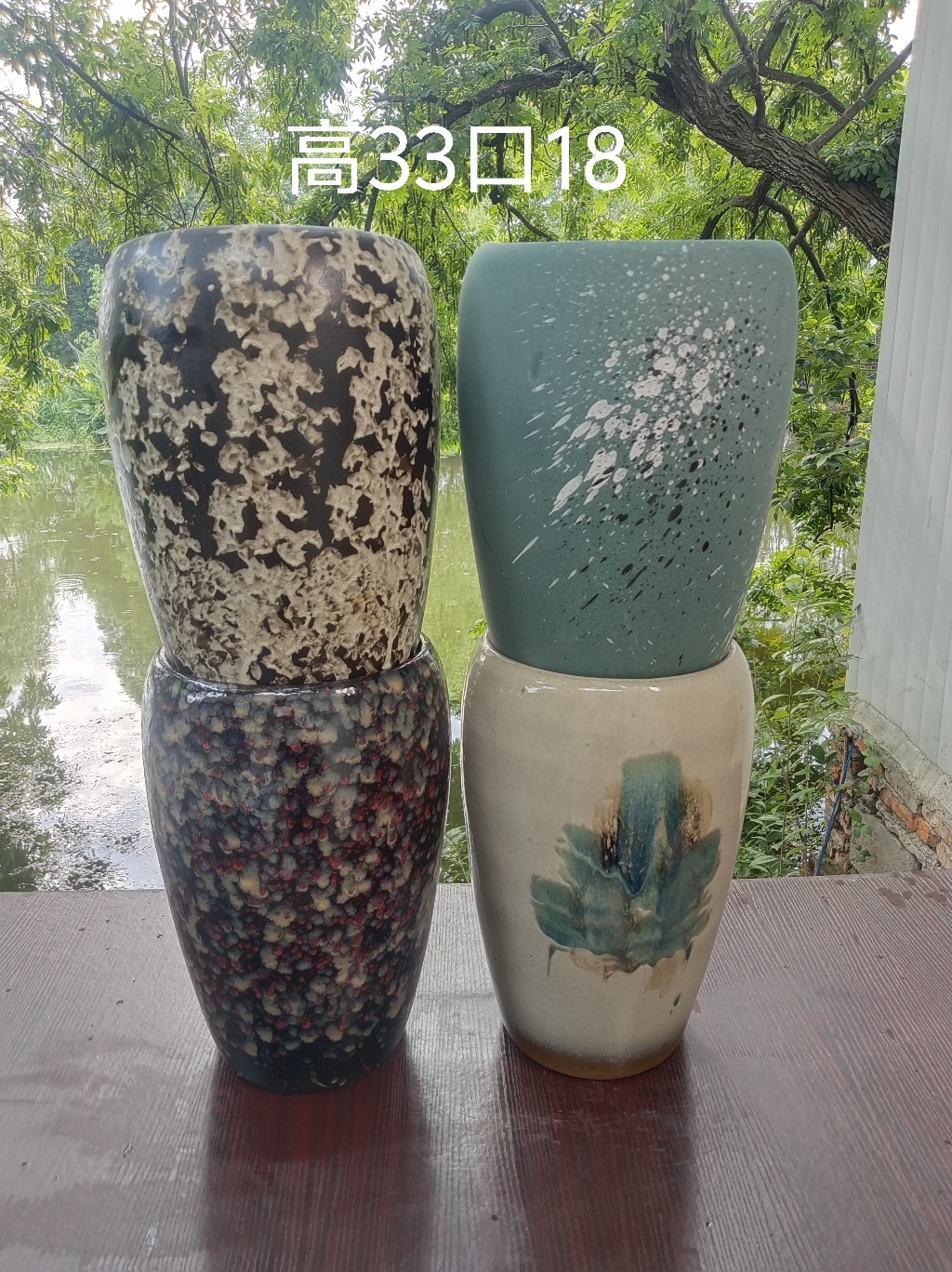 紫砂花盆粗陶大号花盆适合三角梅九尾狐等盆栽家用客厅摆放
