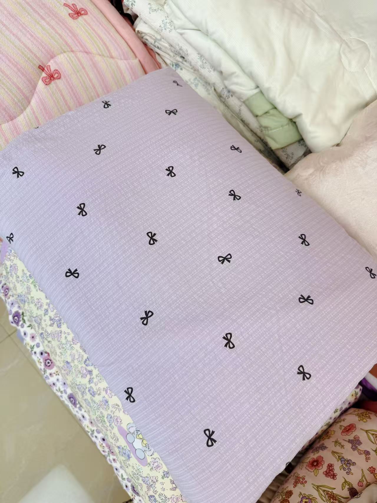 蝴蝶结 200CM×220CM 换季 亲肤 夏被 双人 简约