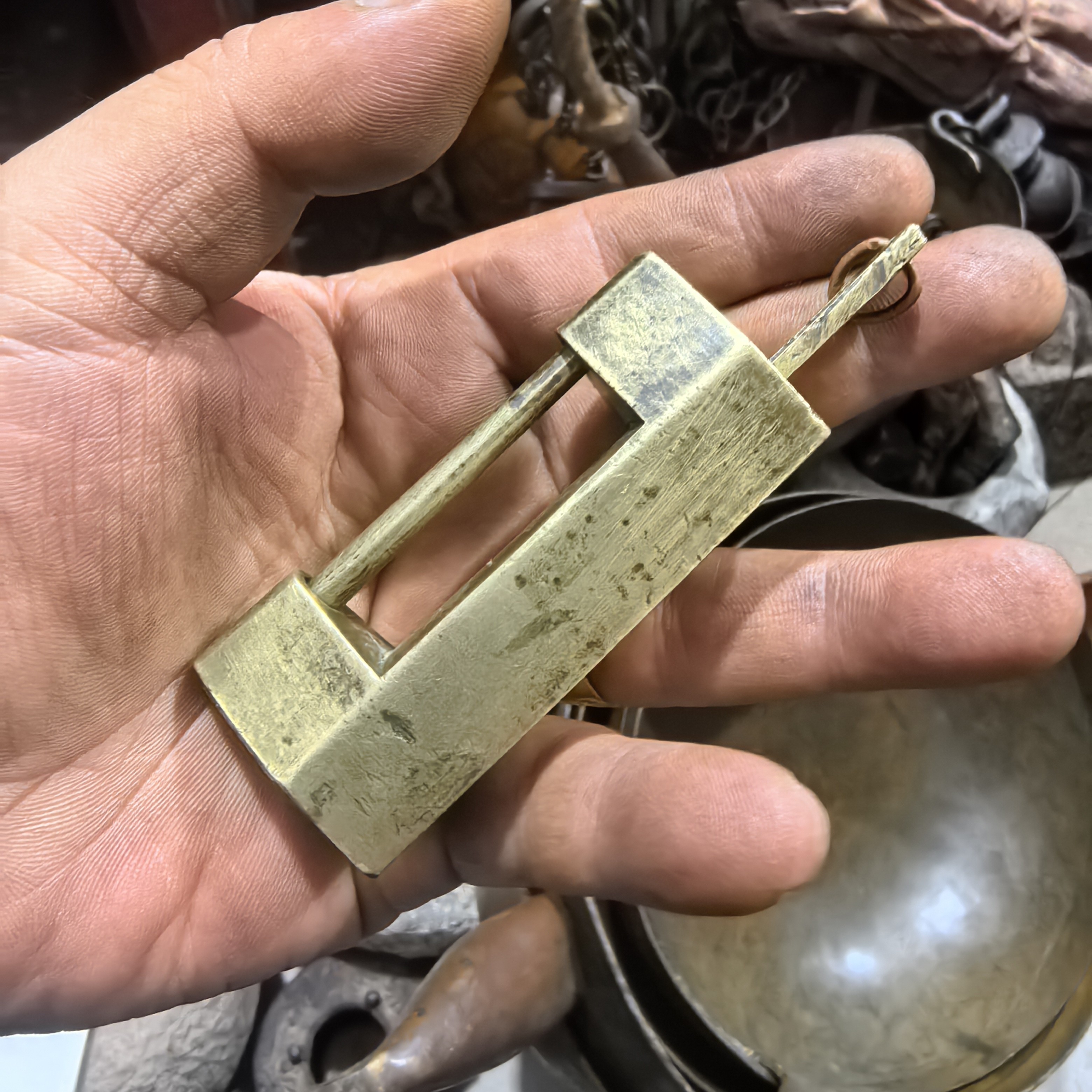 小铜件一个包邮一物一拍
