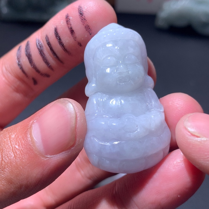 翡翠未镶嵌颈饰保真天然a货翡翠