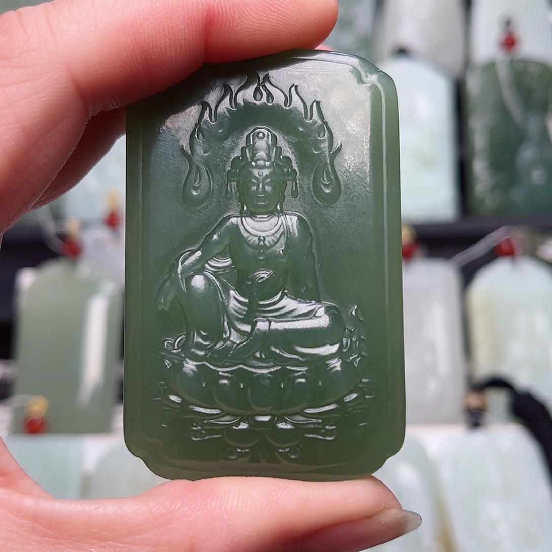 和田玉挂件未镶嵌