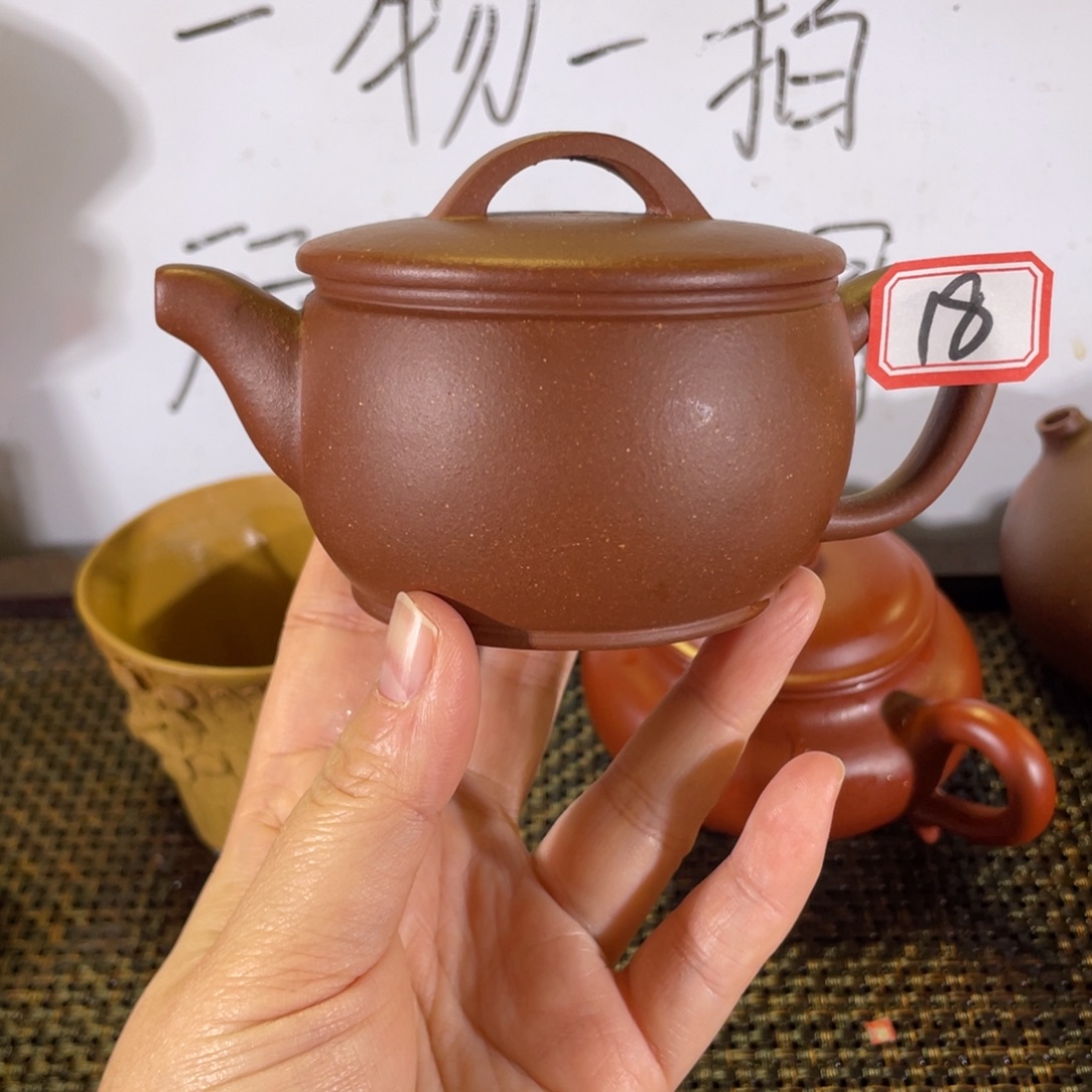 紫砂茶壶汉瓦微瑕全手