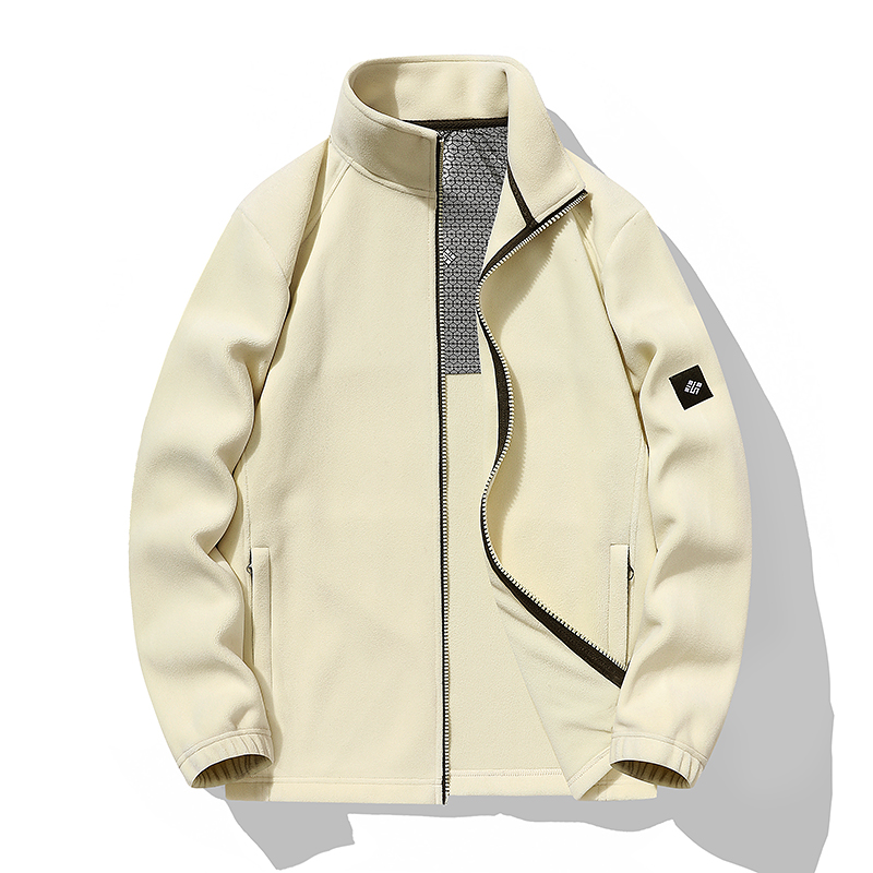 男女秋冬户外保暖石墨烯奥粒绒开衫外套