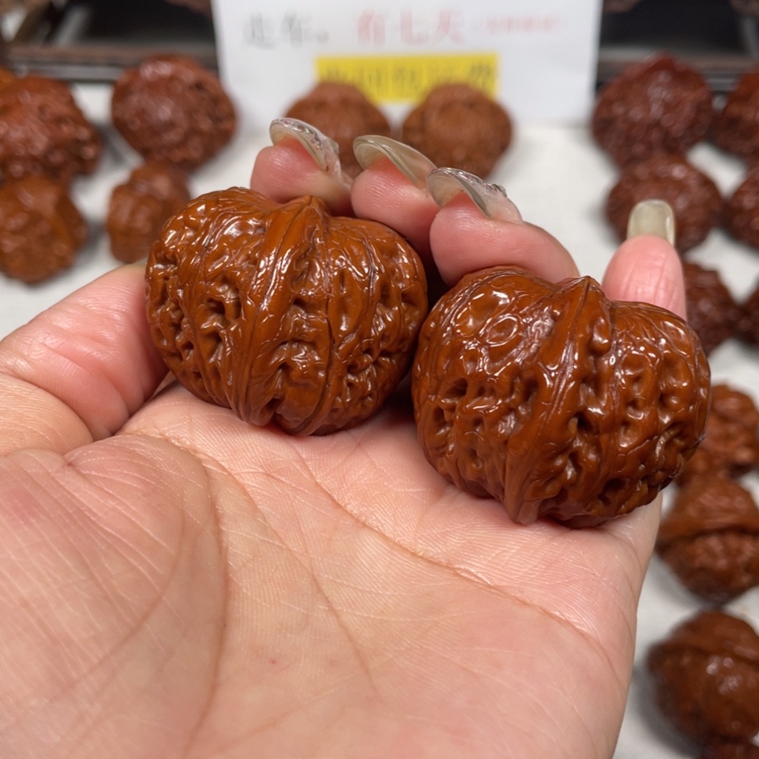 张***辰猴头核桃吊坠元宝5LXP#00#