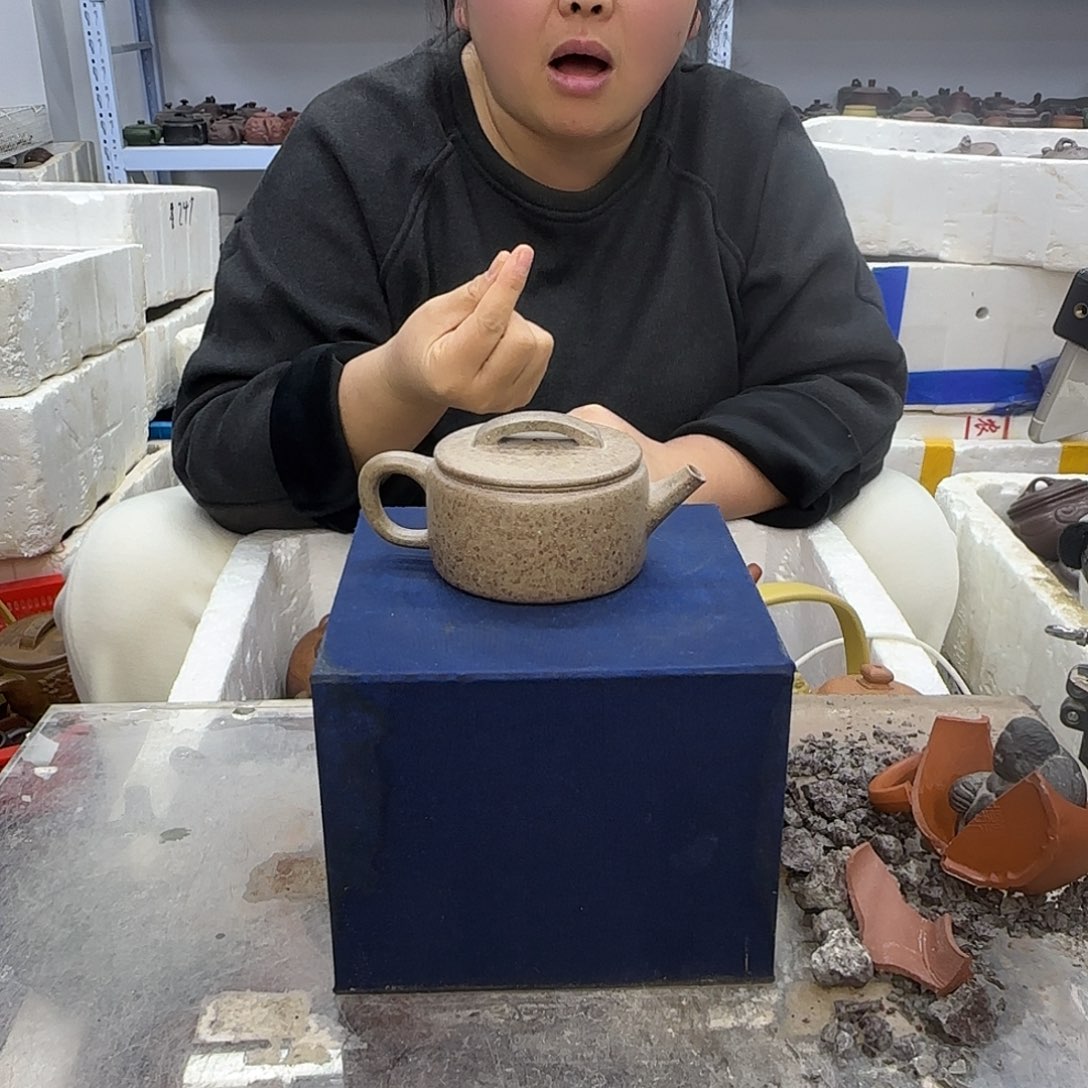 紫砂茶壶宜兴紫砂壶瑕疵处理