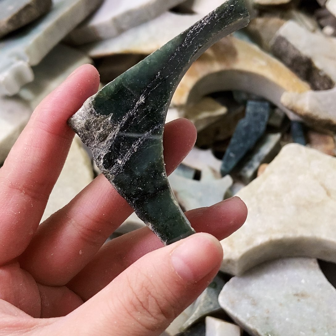 翡翠未镶嵌颈饰天然翡翠