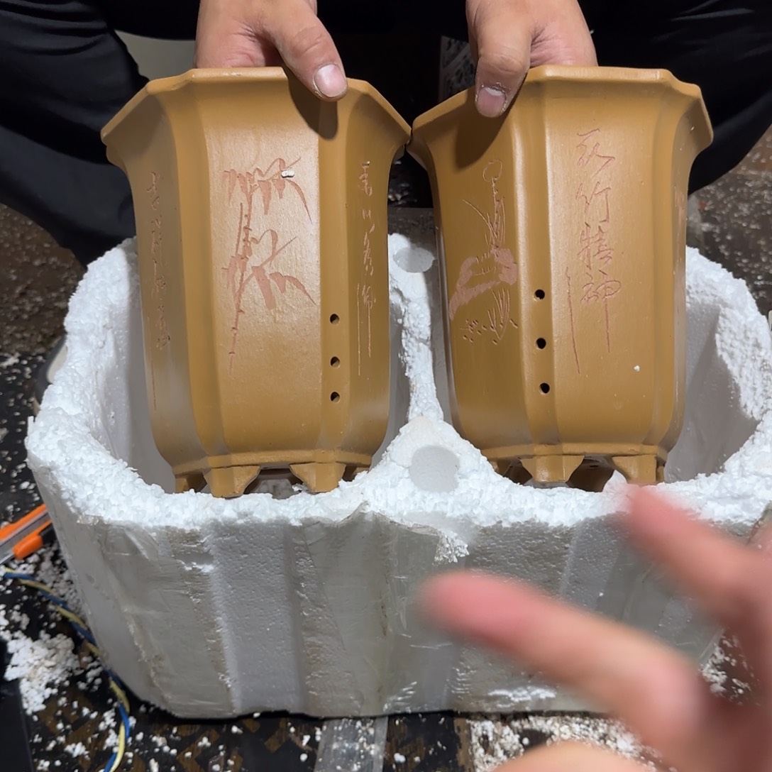 花盆紫砂瑕疵和瑕疵